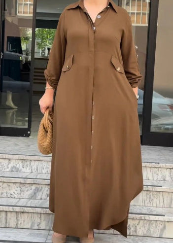 Loose-fitting Solid-color Two-piece Set