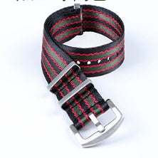 Colorful Striped Canvas Belt 20ADD22mm