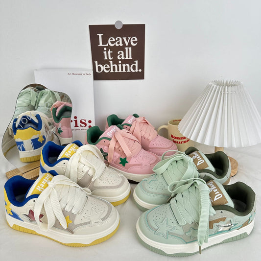 Spring Student New Platform Sports Board Shoes