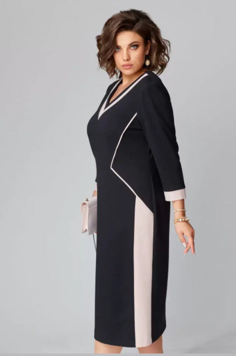 Seamless Figure-flattering Dress With An Elegant Vibe