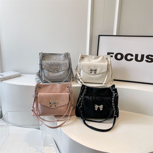 Commuter Backpack Fashion All-match Chain Shoulder Bag