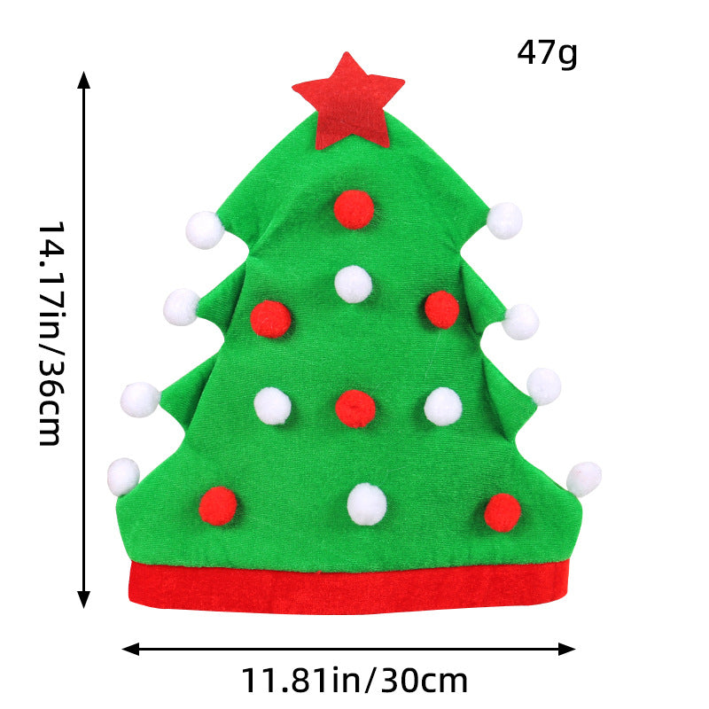 Creative Christmas Tree Party Elf Hat