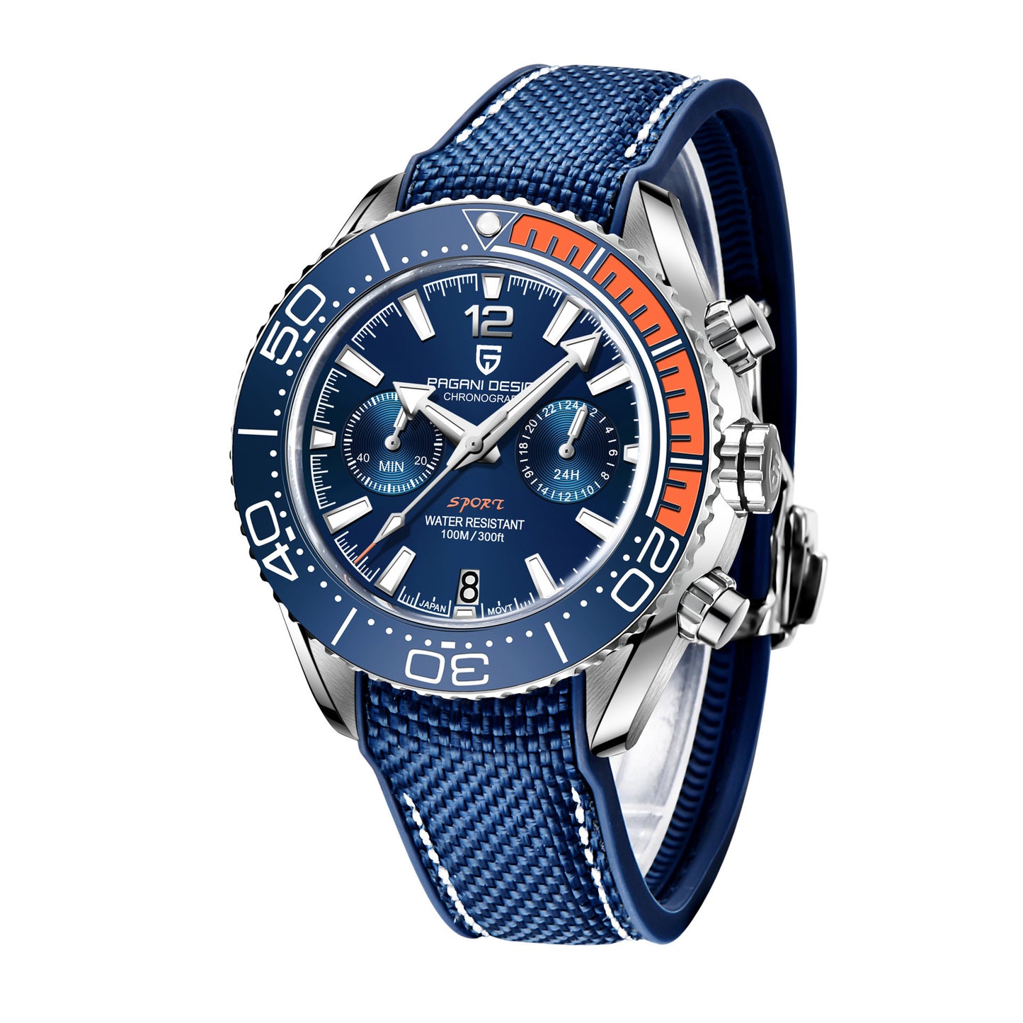 Hour Calendar Luminous Men's Quartz Watch 24
