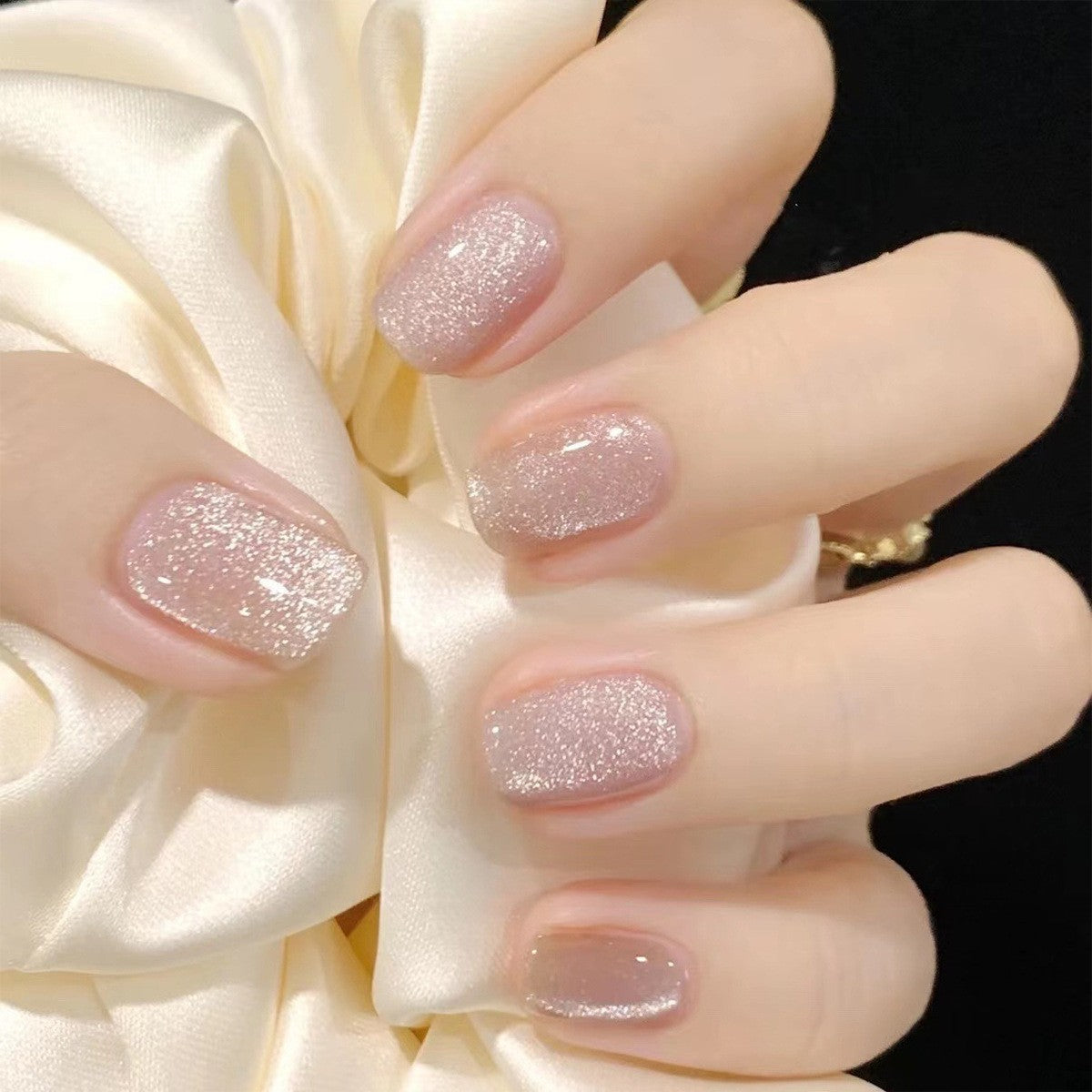 Wear Nail Tip Electroplating Removable Fake Nail Patch Finished Product