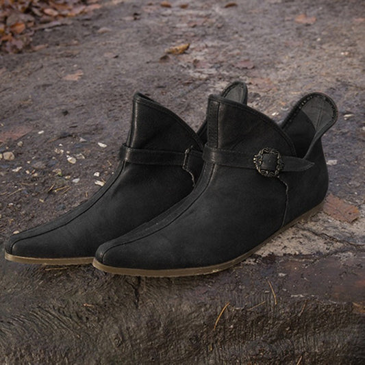 Women's Fashion Belt Buckle Ankle Boots