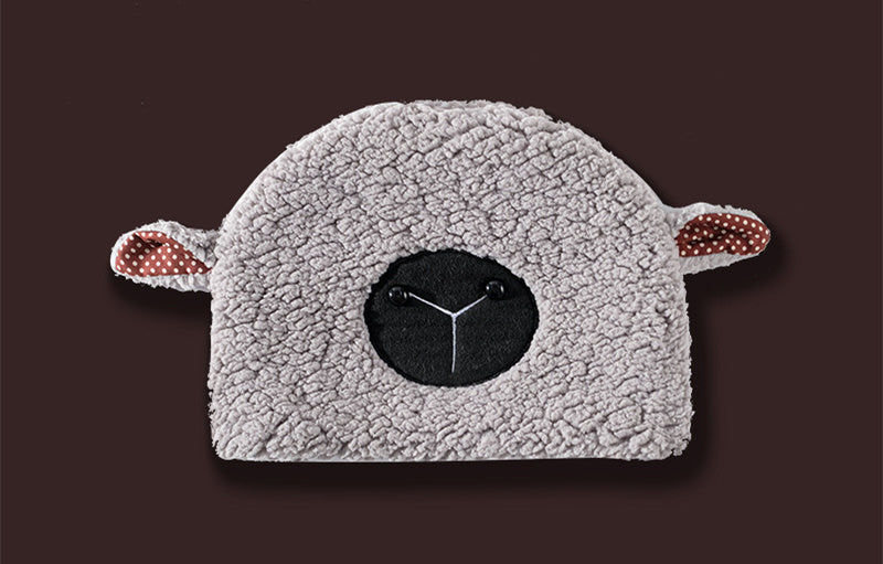Cute And Sweet Sheep Baa Baa Ear Hat Plush To Keep Warm
