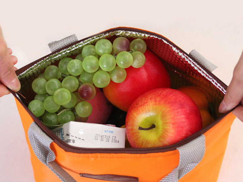 New Candy Color Waterproof Ice Pack Insulation Storage Hand Bag