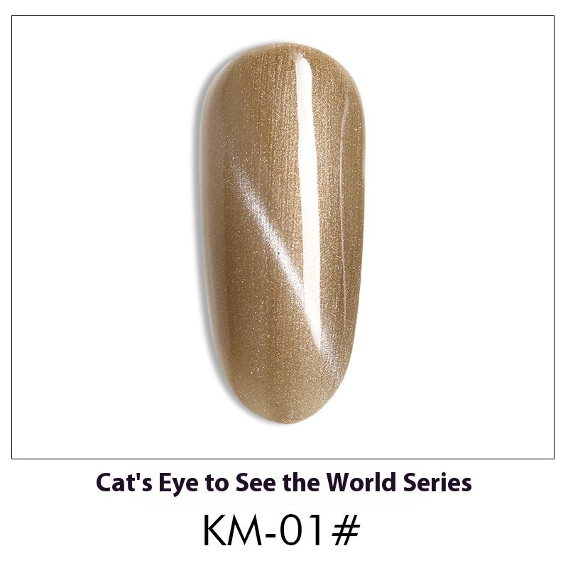New 36 Colors Suit White Phototherapy Plastic Cat Eye Series Nail Polish Gel
