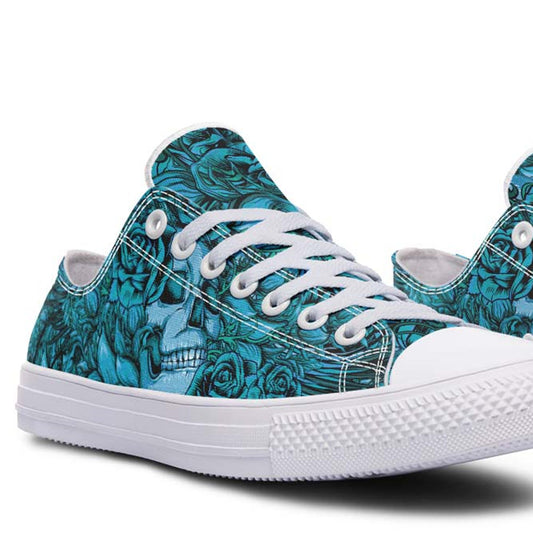 Fashion Print Couple Low-Top Canvas Shoes