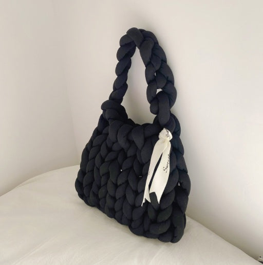 Woven Bag Diy Material Homemade Iceland Wool Hand Carry Messenger