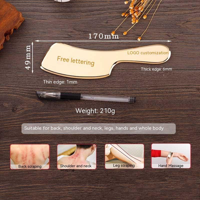 Body Universal Brass Scraping Knife Massage Board