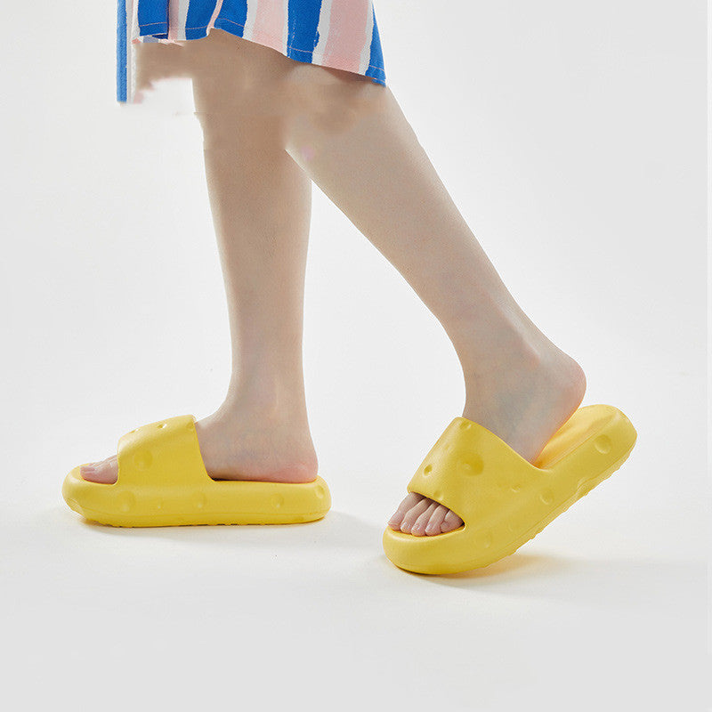 Home Fashion Bathroom Non-slip Breathable Slippers