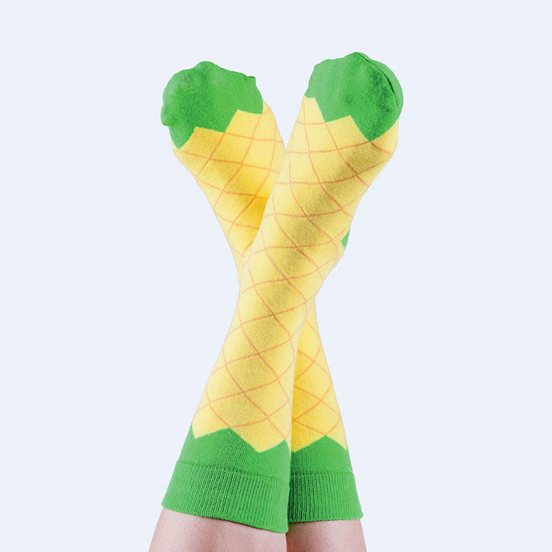 Fashion Couple Socks Watermelon Pineapple Chocolate