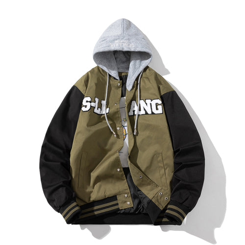 Men's Embroidered Hip Hop Jacket