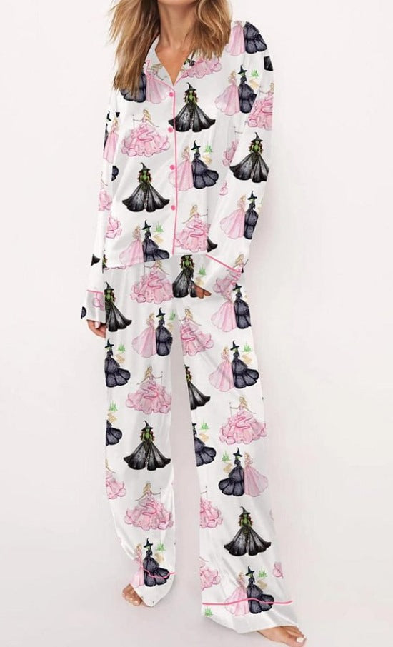 Polyester Digital Printed Pajama Set