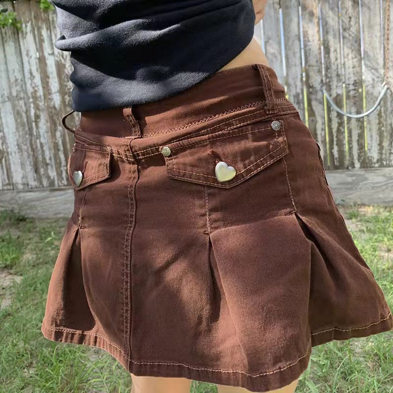 European And American Retro Style Hot Girl Culottes