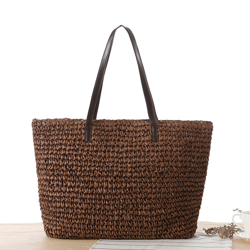 Straw Simple Shoulder Woven Bag