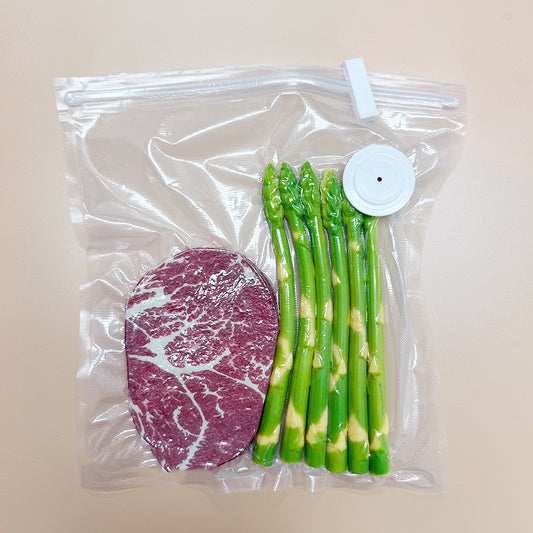 Kommerciel hvid plast-luftventil kompressionspose