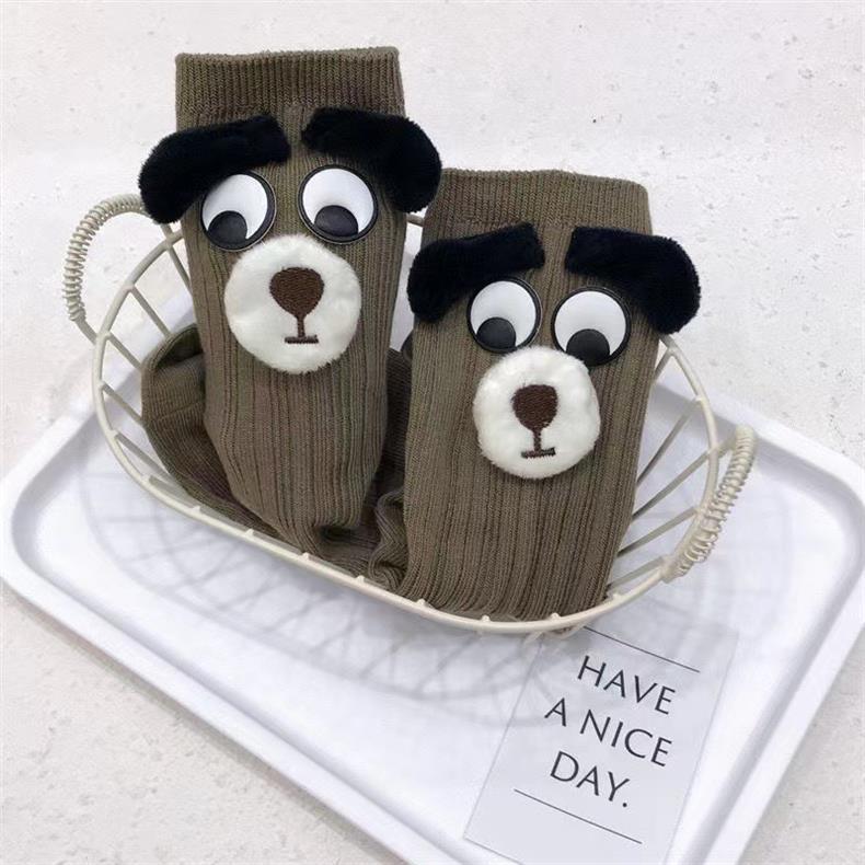 Three-dimensional Cartoon Big Ears Puppy Sweet Socks