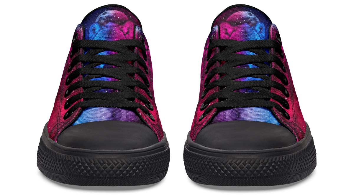 Fashion Print Couple Low-Top Canvas Shoes