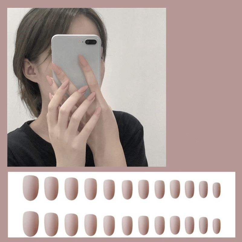 Blue Flame Lengthened European And American Wear Disassembled Nail Art