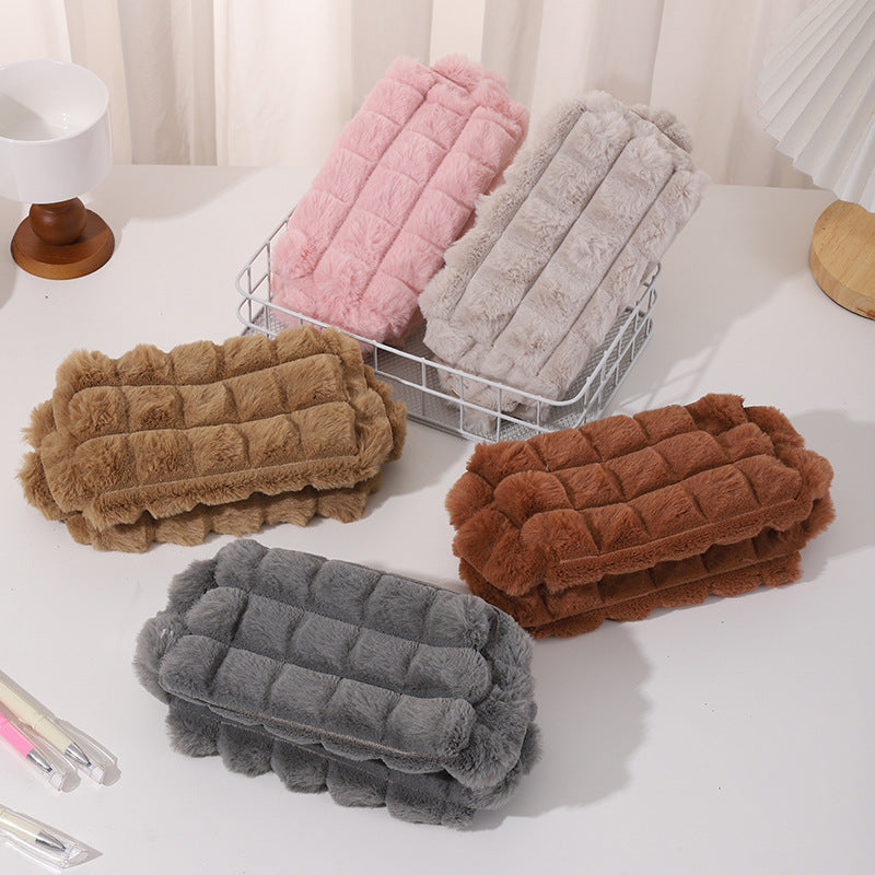DIY Plush Maillard-style Student Pencil Case