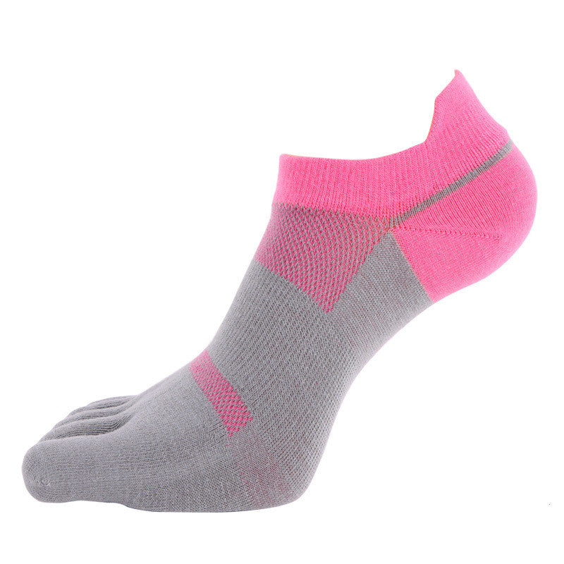 Coolmax Material Mountaineering Sports Socks Breathable Running Five-finger Socks