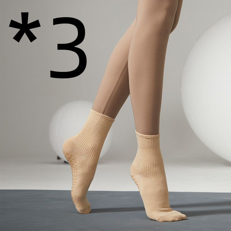 Women's Fashion Casual Mid Tube Sports Yoga Socks