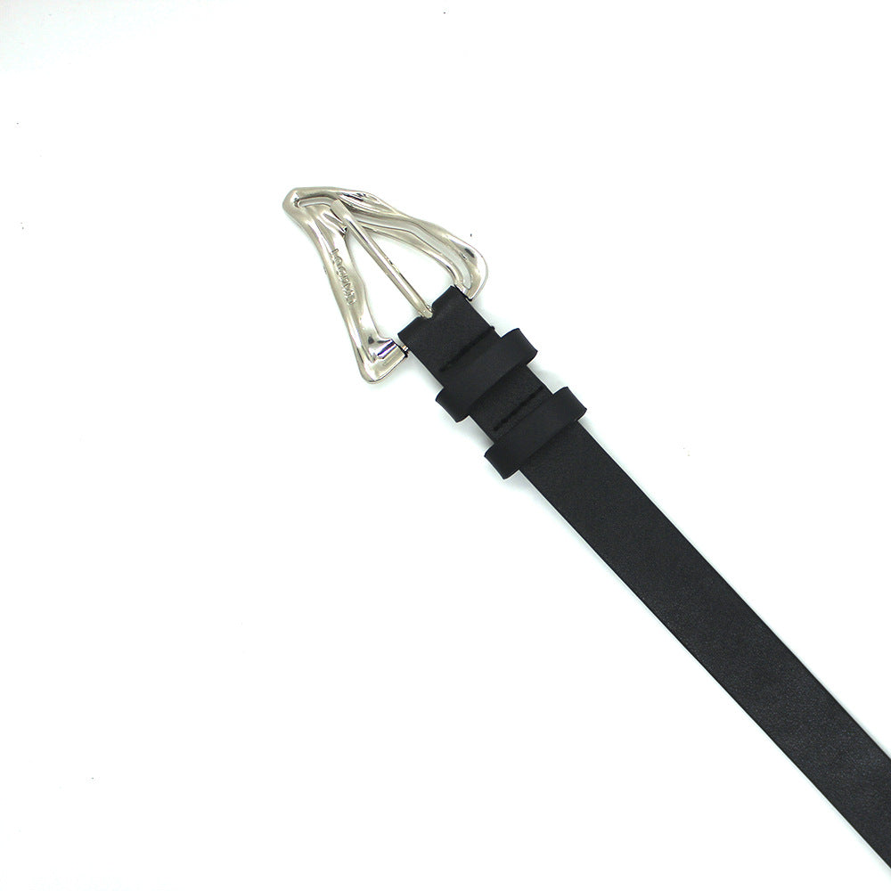Pin Buckle Belt Female Dark Hip Hop Punk
