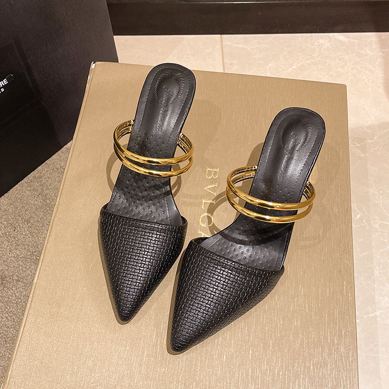 Women's Temperament Fashion Bag Head Sandals