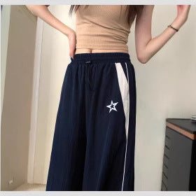 Retro Casual Harajuku Patchwork Sweatpants