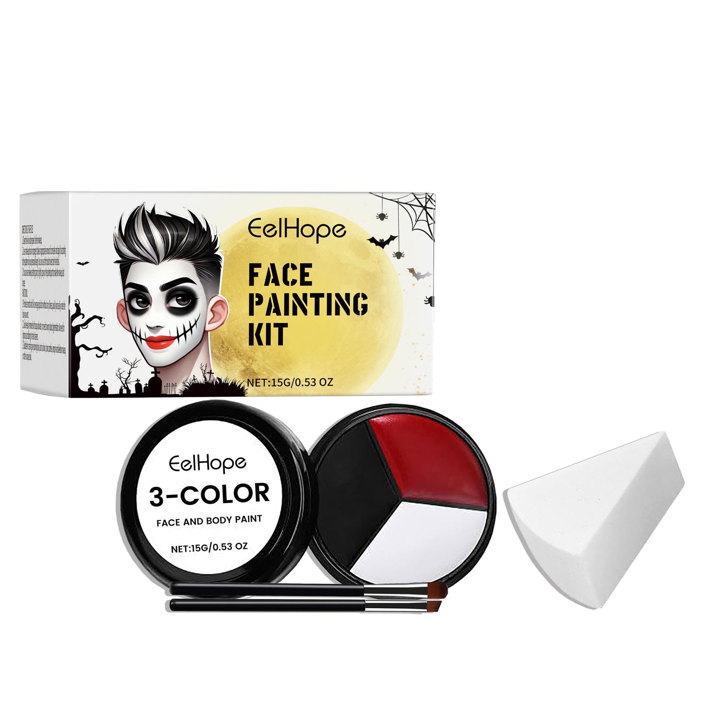 Ball Face Painting Suit Makeup Tools