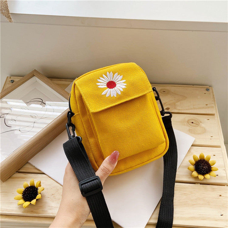 Japanese Literary Student Shoulder Mobile Phone Bag