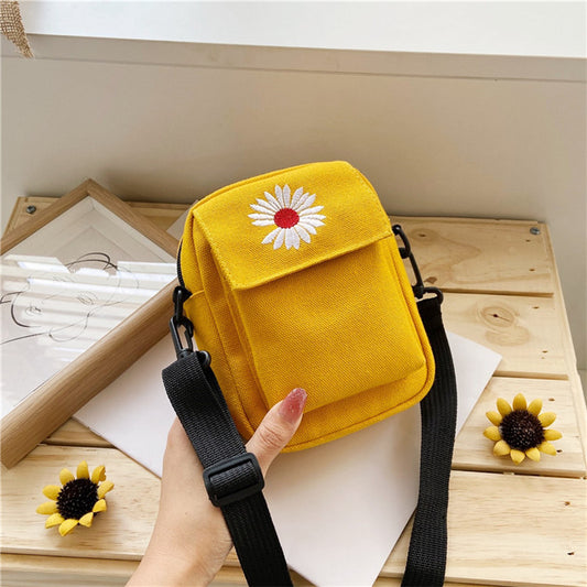 Japanese Literary Student Shoulder Mobile Phone Bag