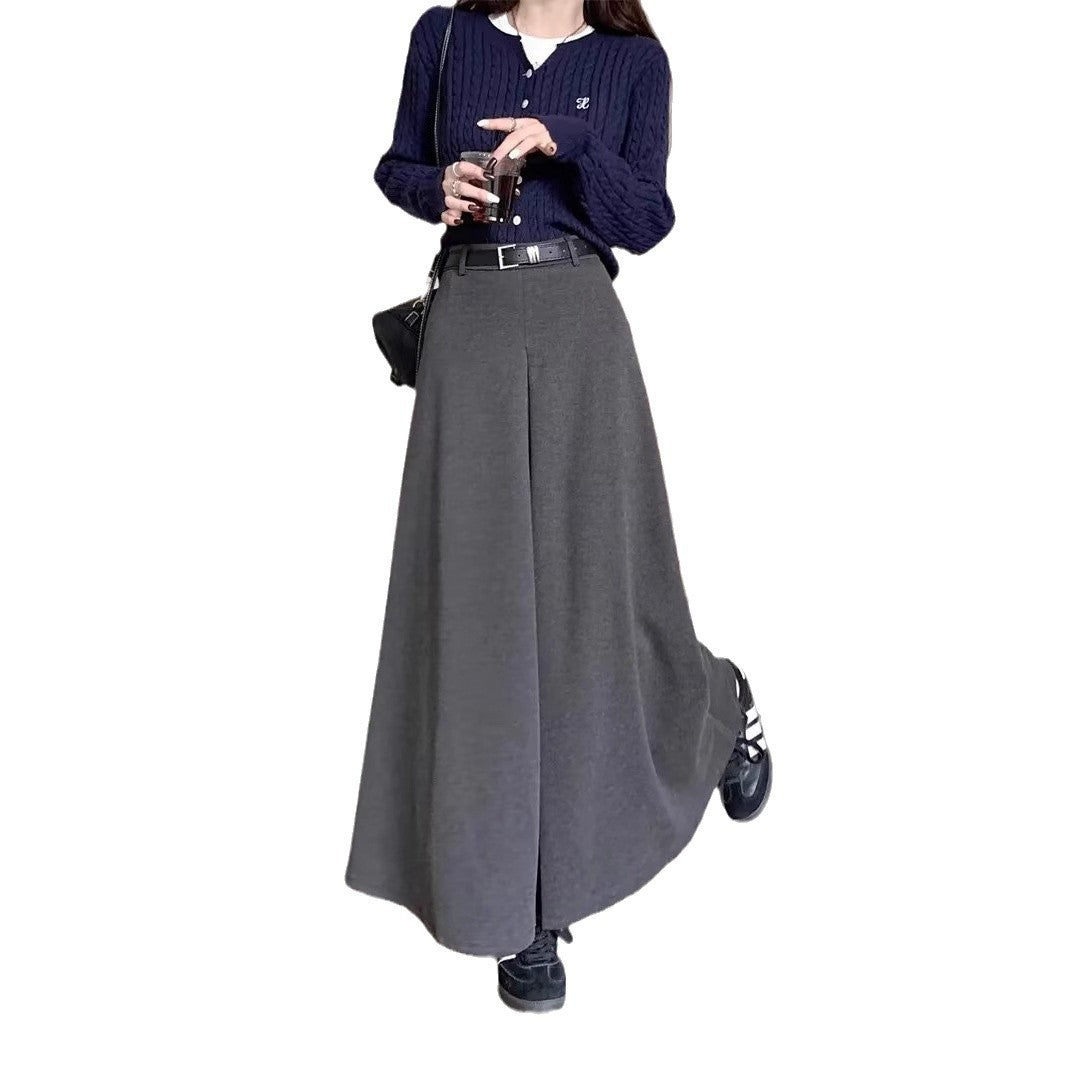 Half Length Design Versatile Large Swing Skirt
