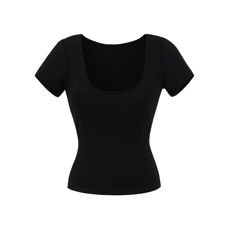 Summer Hot Girl Sexy Short Sleeve T-shirt