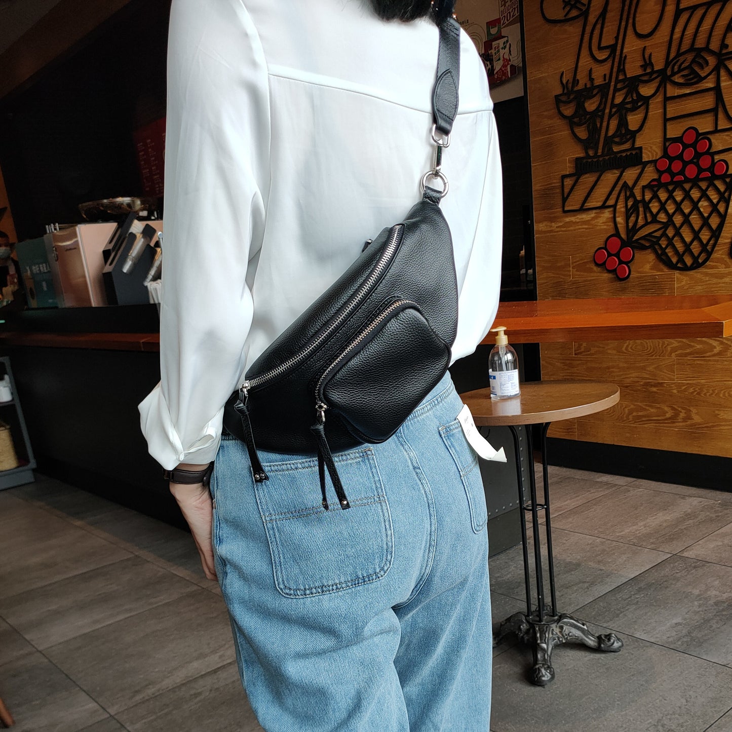 High-grade Trendy Chest Bag Crossbody Bag Dumpling Shape