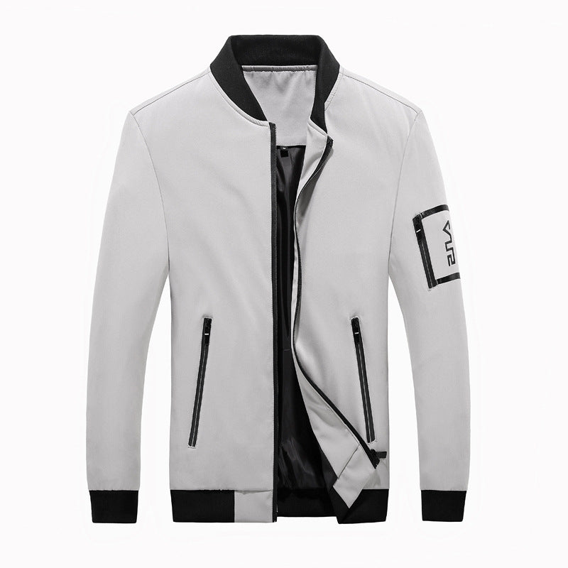 Korean-style Slim-fit Casual Trend Handsome Men's Coat