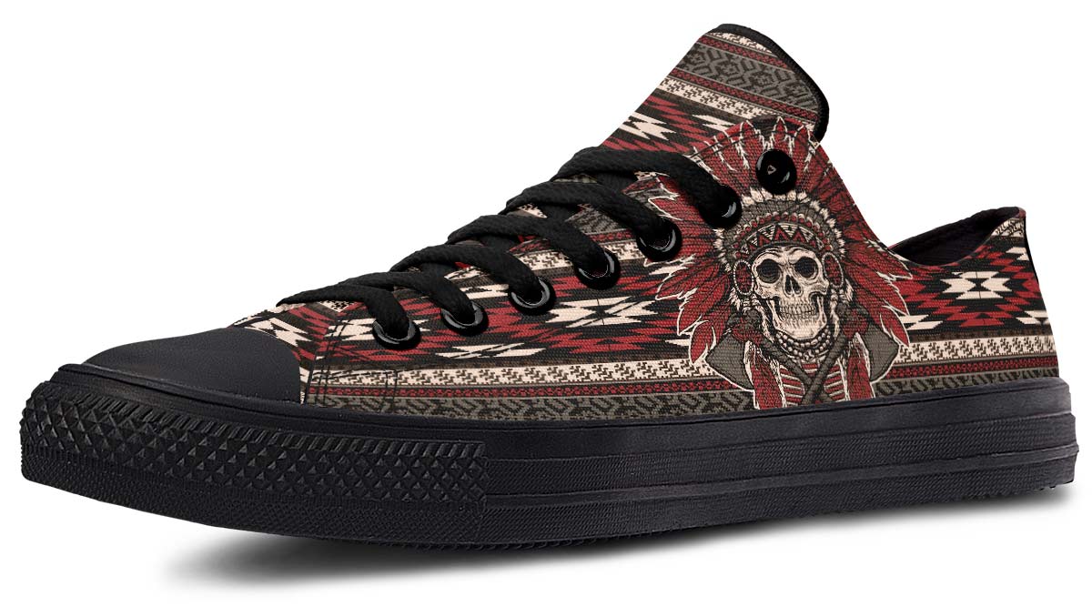 Fashion Print Couple Low-Top Canvas Shoes
