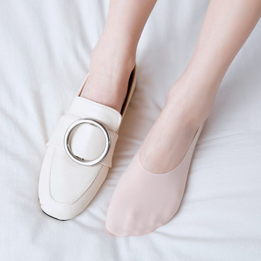 Women's Summer Free Cut Seamless Ice Silk Invisible Socks