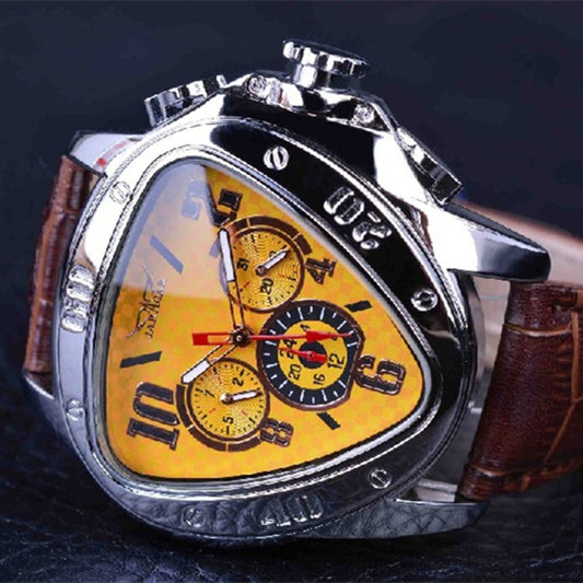 JARAGAR triangle dial watch