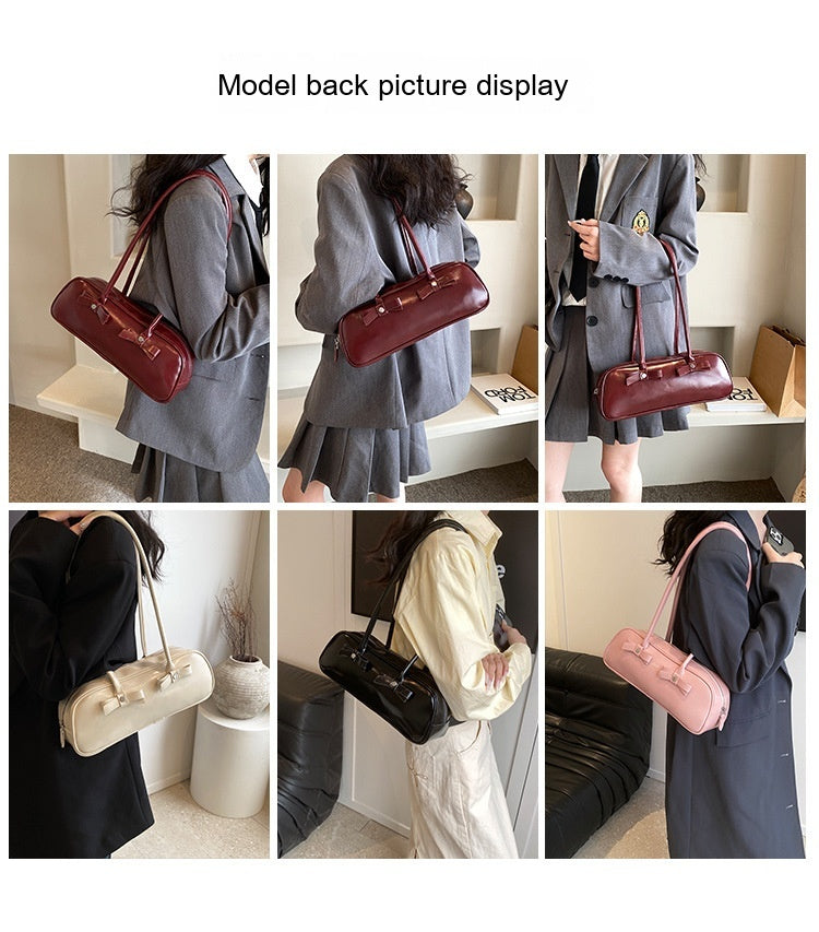 High Sense Fashionable Minority Design Underarm Portable Shoulder Bag