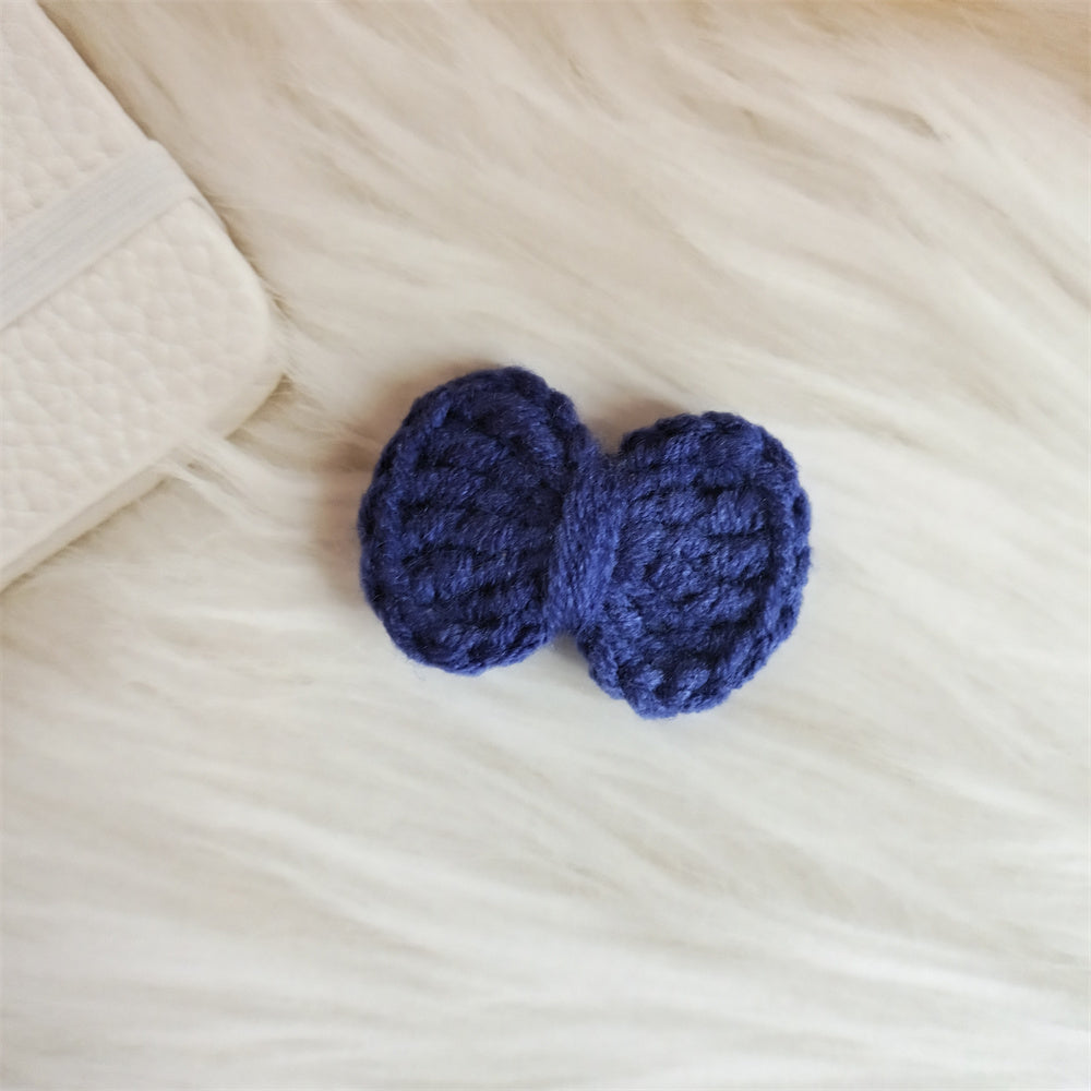 Wool Bow Diy Handmade Finished
