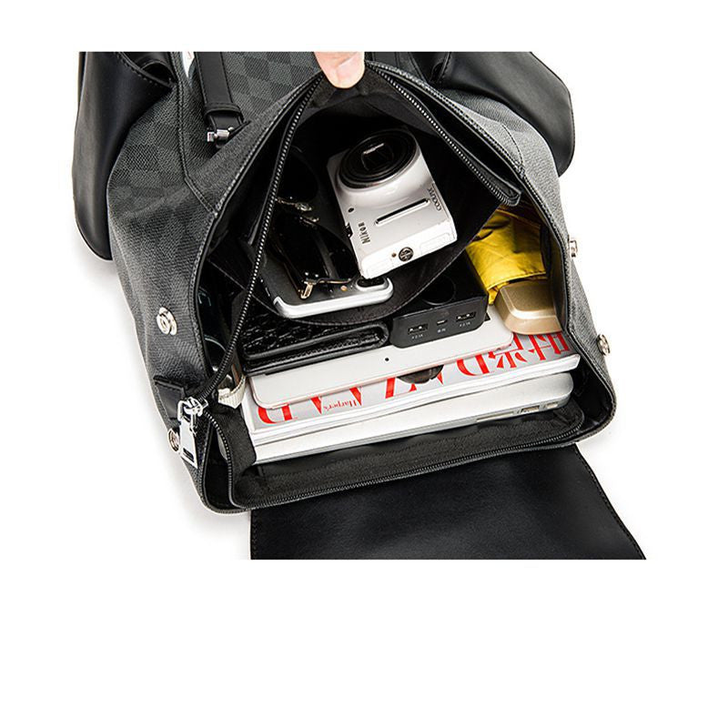 New Fashion Trend Korean Version Casual Large Capacity Backpack