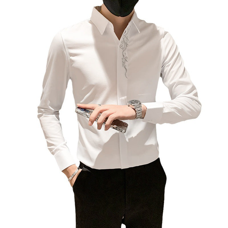 Handsome Embroidered Shirt With A Personalized Touch