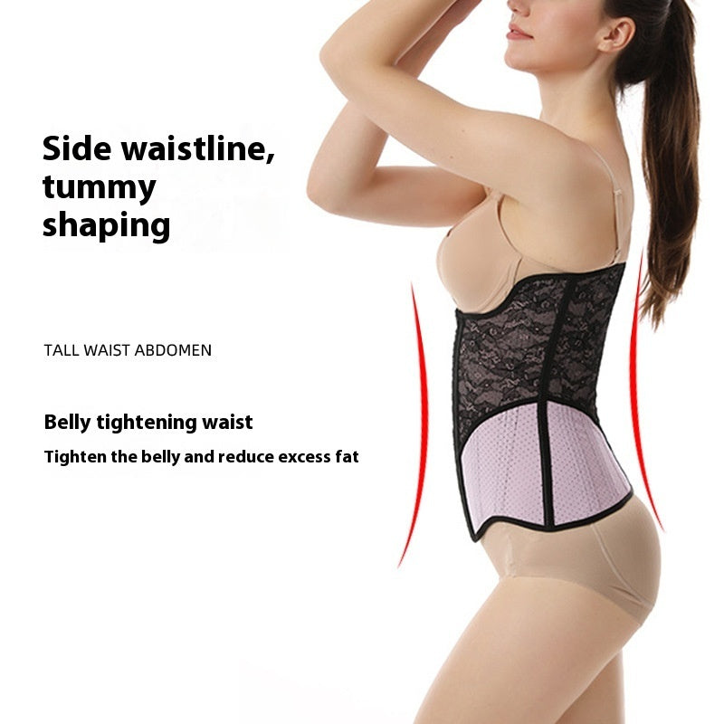 30 High 25 Bone Punching Rubber Belly Contracting And Slimming Waistband