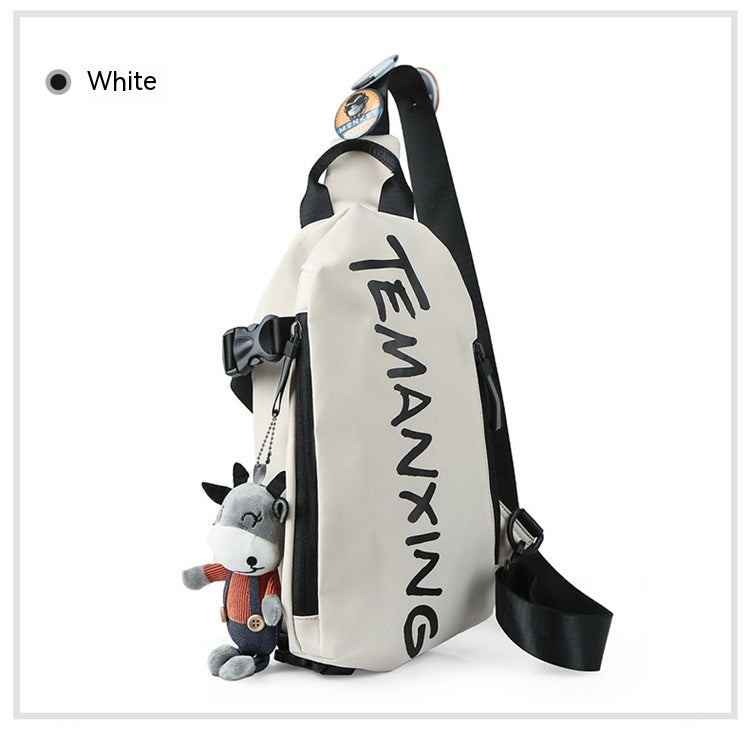 Chest Sports Student Shoulder All-match Boys Waist Bag Crossbody Small Female Messenger Bag Men