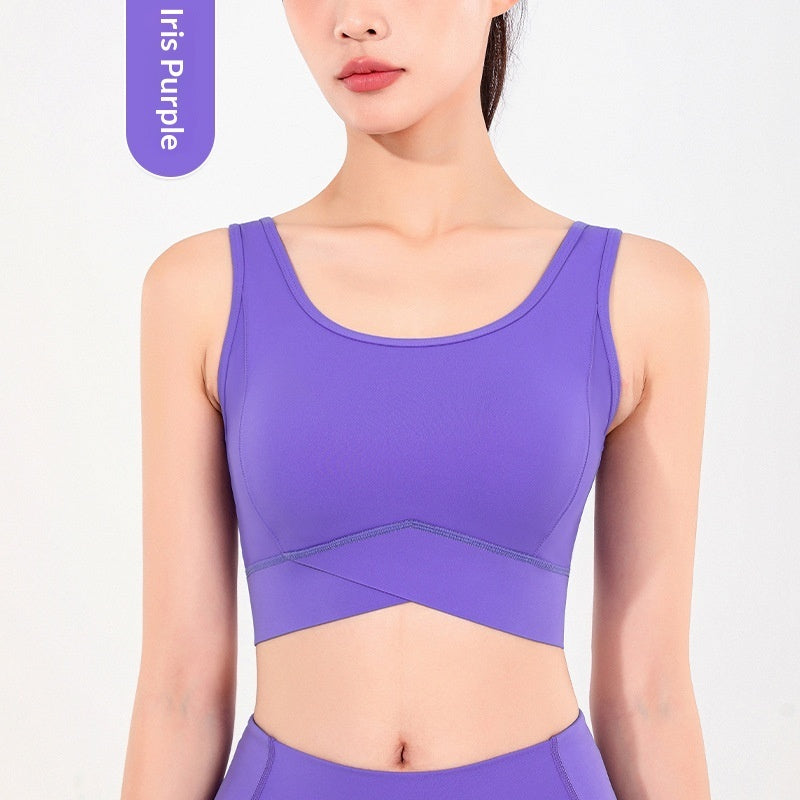 High-intensity Shockproof Running Fitness Bra Pilates Yoga Vest