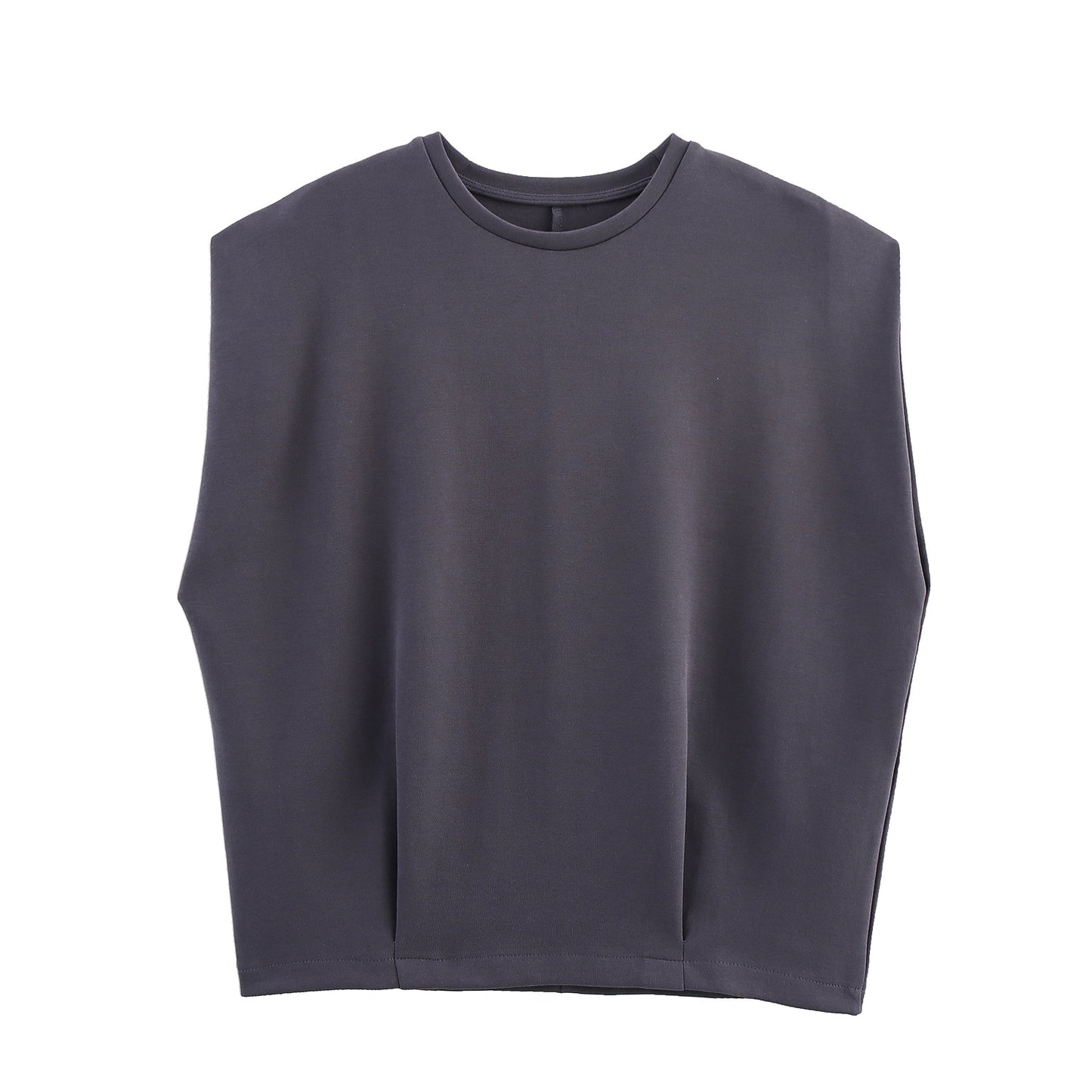 Washed Double-sided Cloth T-shirt Washed Pleated Pants Two-piece Suit