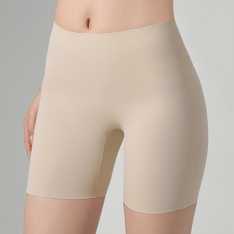 Is-silke Sømløse Mid-rise Mavekontrol Numseløftende Anti-udkig Leggings